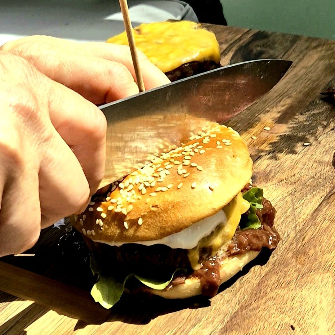 hamburger čebulna omaka